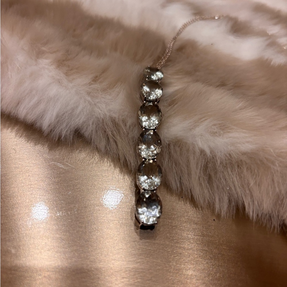 Prasolite Pendant Necklace